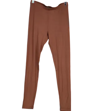 Next Brown Full Length Leggings UK 8