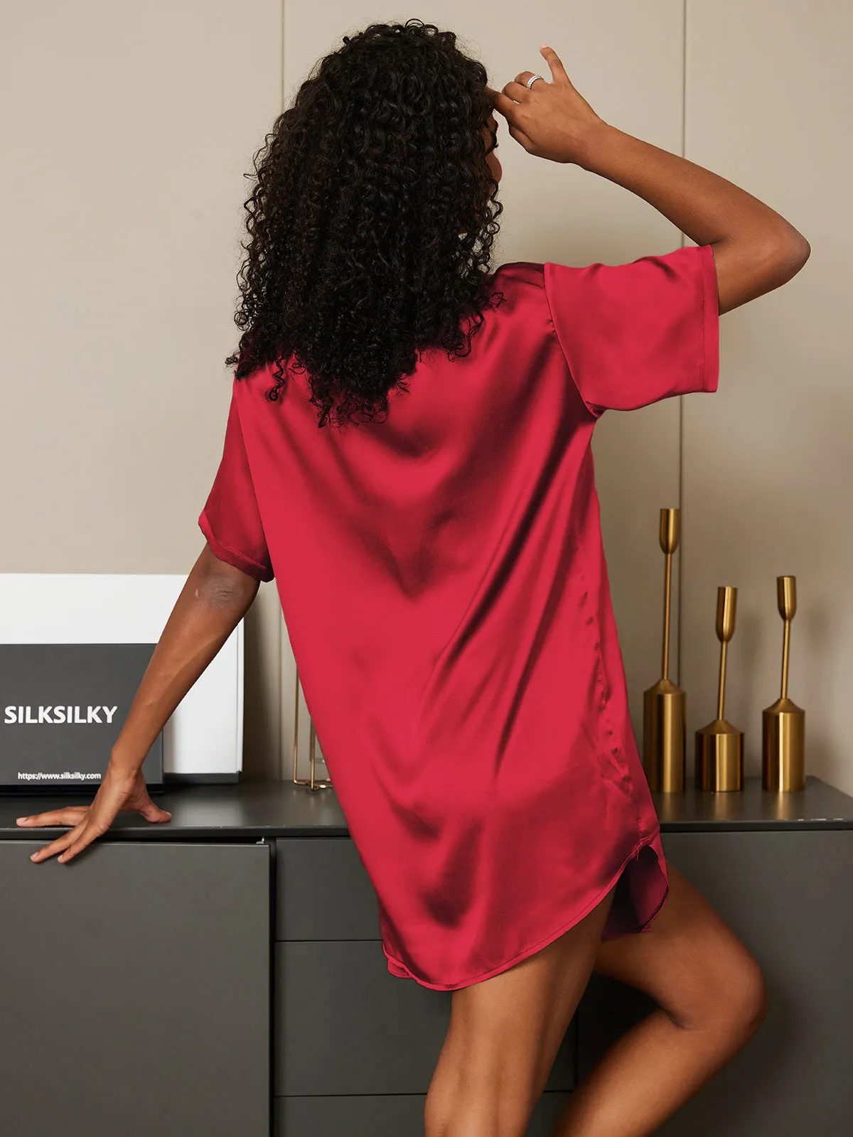 Norabel - Smooth Solid Elegance Woman's Pajama Set