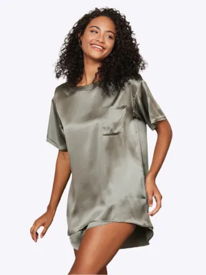 Norabel - Smooth Solid Elegance Woman's Pajama Set