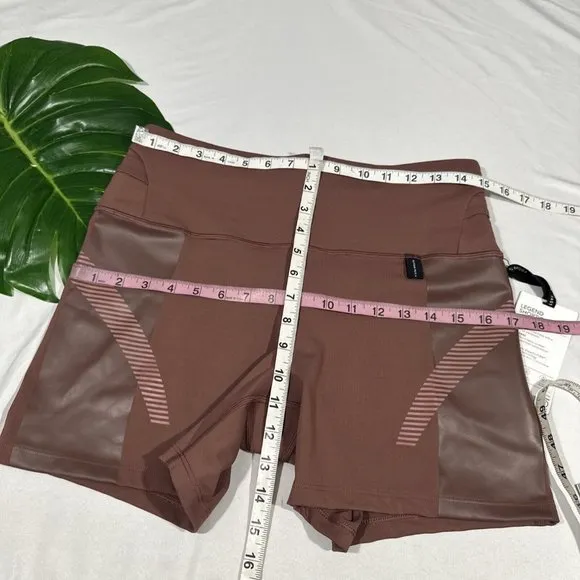 NWT $69 Athleta x Allyson Felix [ 1X ] Legend Shortie Shorts‎ Hearth Rose