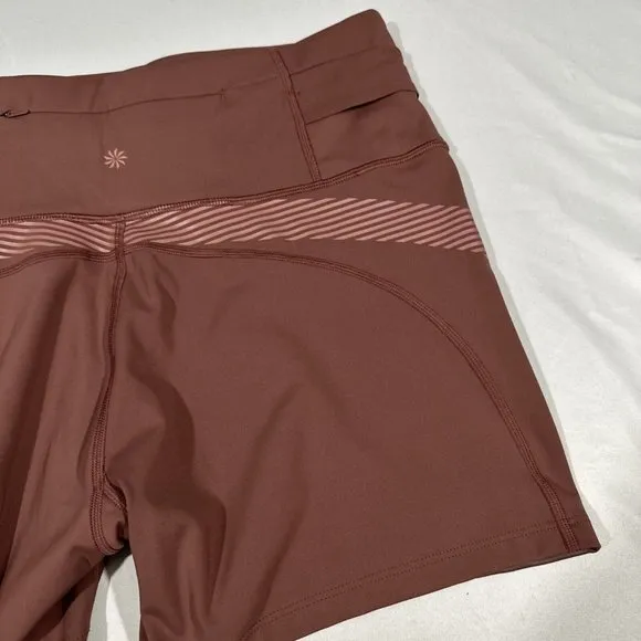 NWT $69 Athleta x Allyson Felix [ 1X ] Legend Shortie Shorts‎ Hearth Rose