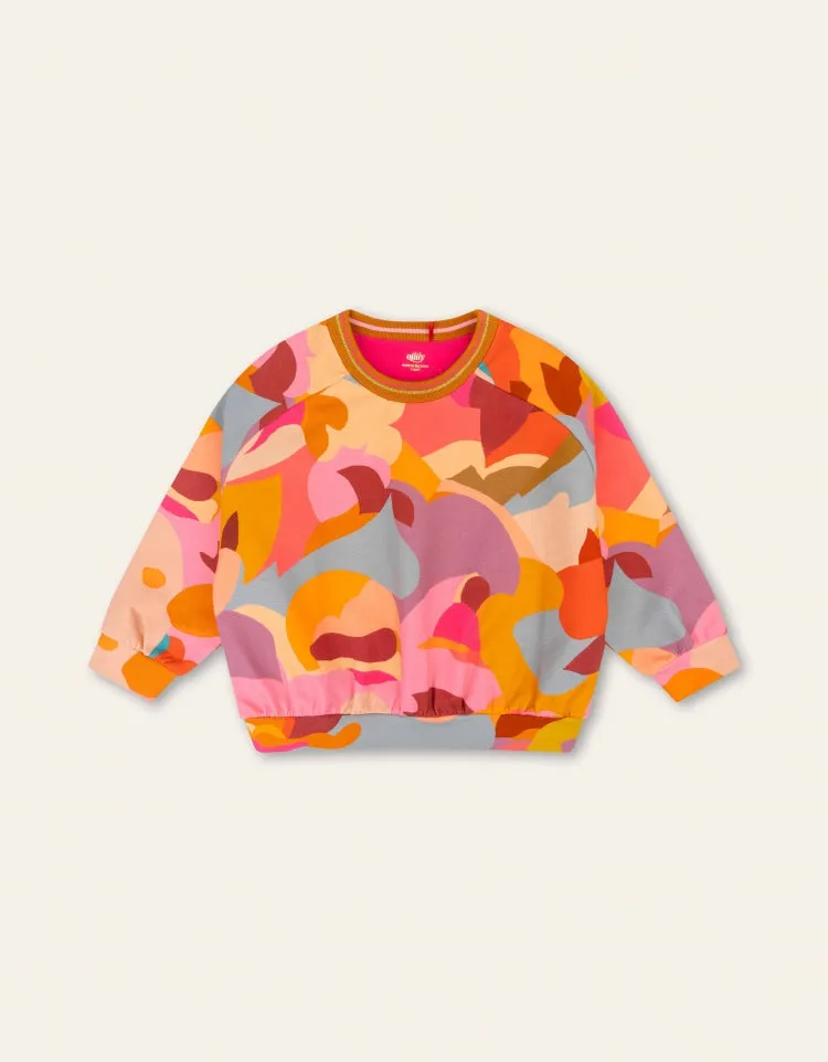 Oilily Haisley Printed Sweater And Prom Sweat Pants YF24GHJ201 YF24GPA266