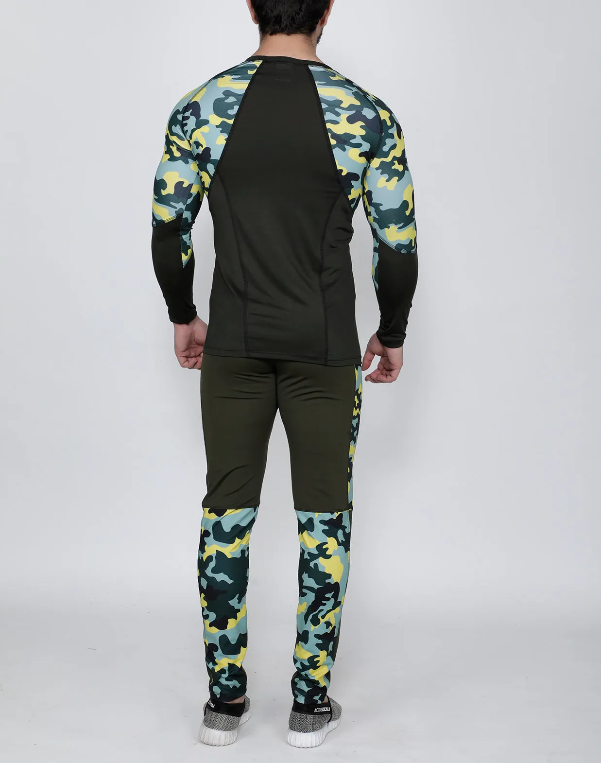 Olive Marine Full Sleeve Compression