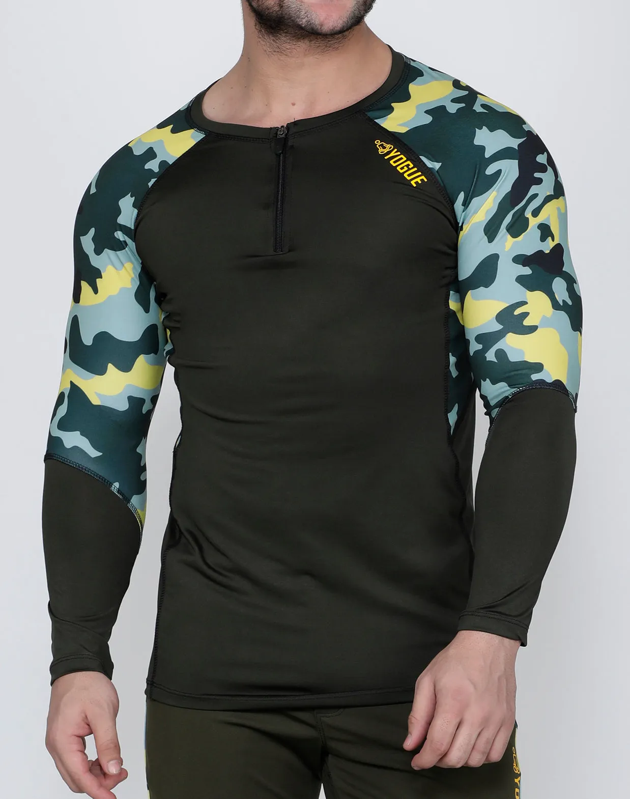 Olive Marine Full Sleeve Compression
