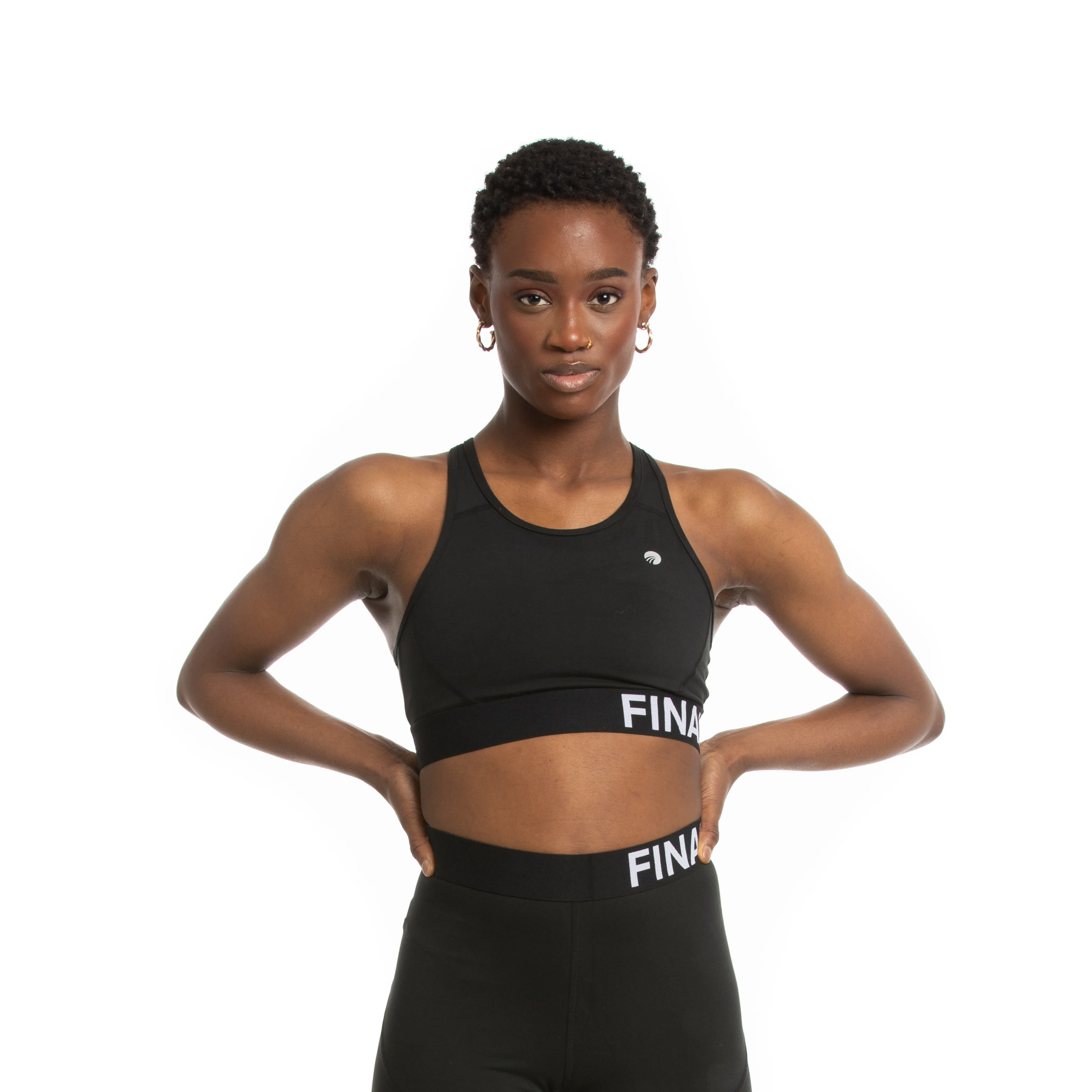 On Track Sports Bra - Black