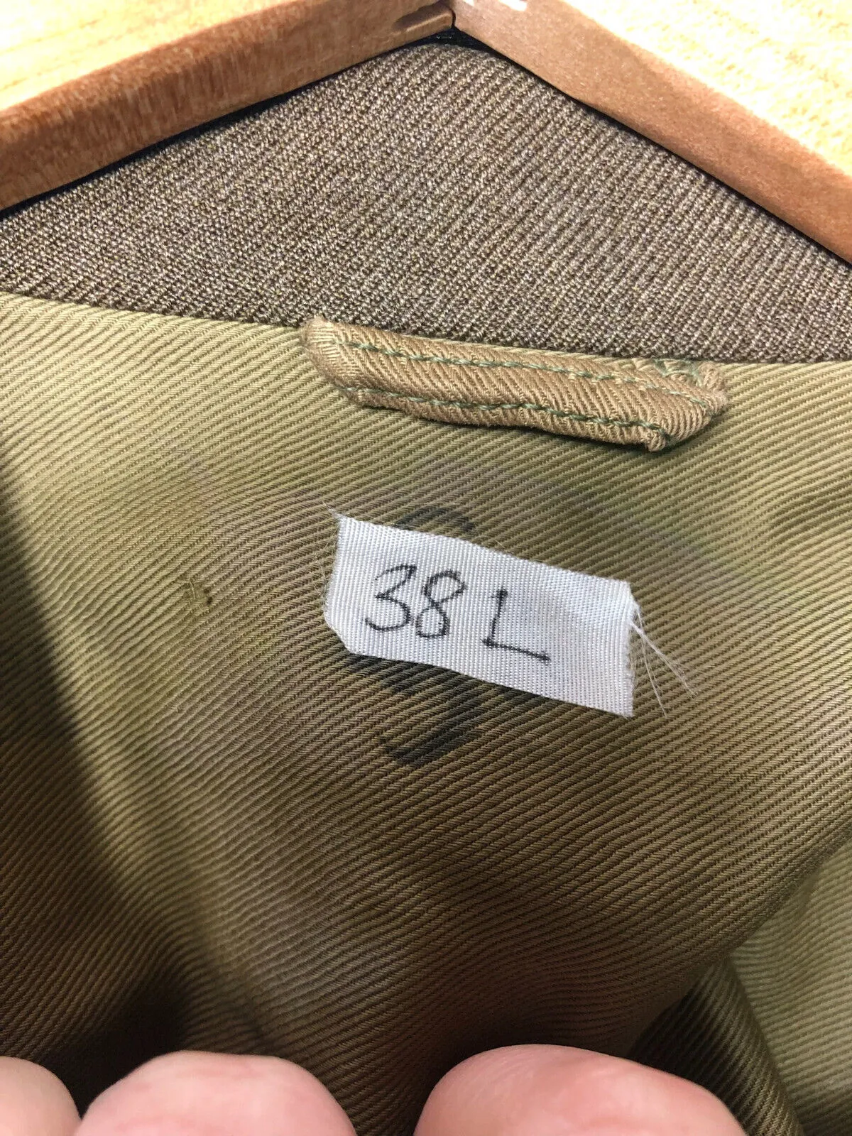 Original WW2 US Army Class A Dress Jacket 1940 - Private Ryan Prop - 38" Long
