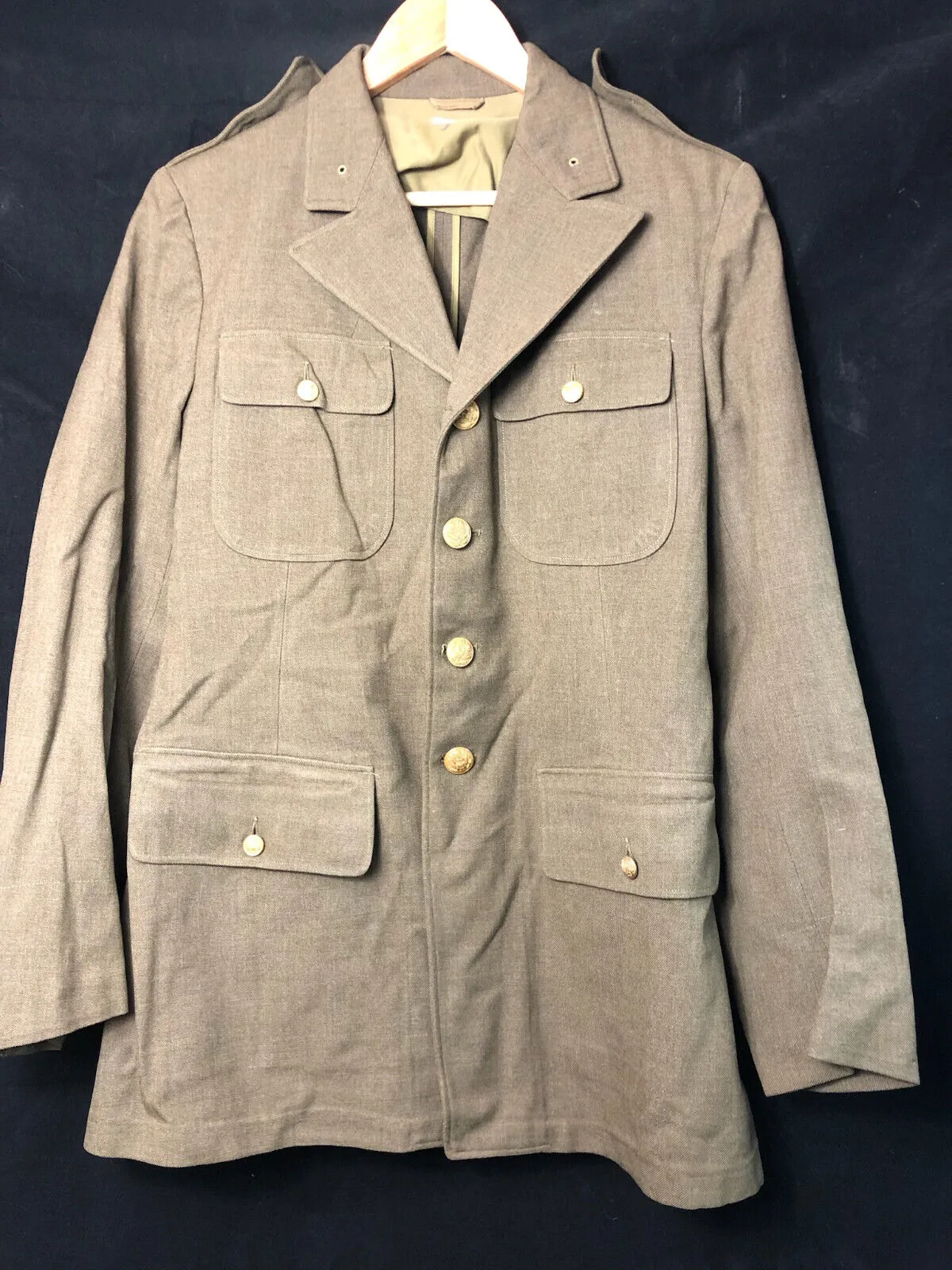 Original WW2 US Army Class A Dress Jacket 1940 - Private Ryan Prop - 38" Long
