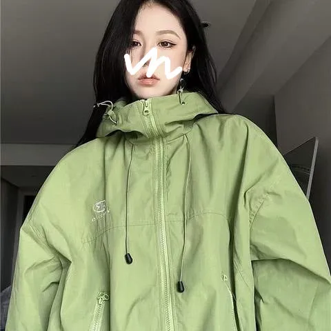 Oversize Waterproof Hooded Jacket