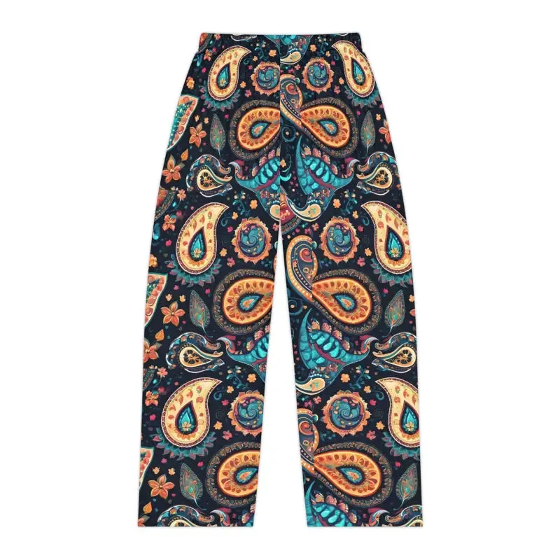 Paisley Pattern Pajama Pants for Cozy Queens