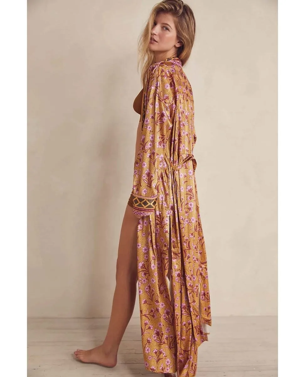 Pajama Party Robe Gold Combo