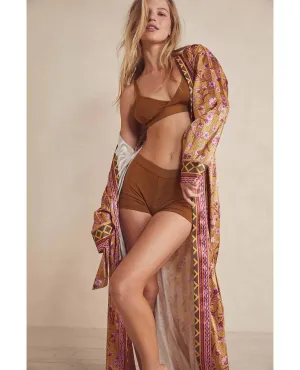 Pajama Party Robe Gold Combo