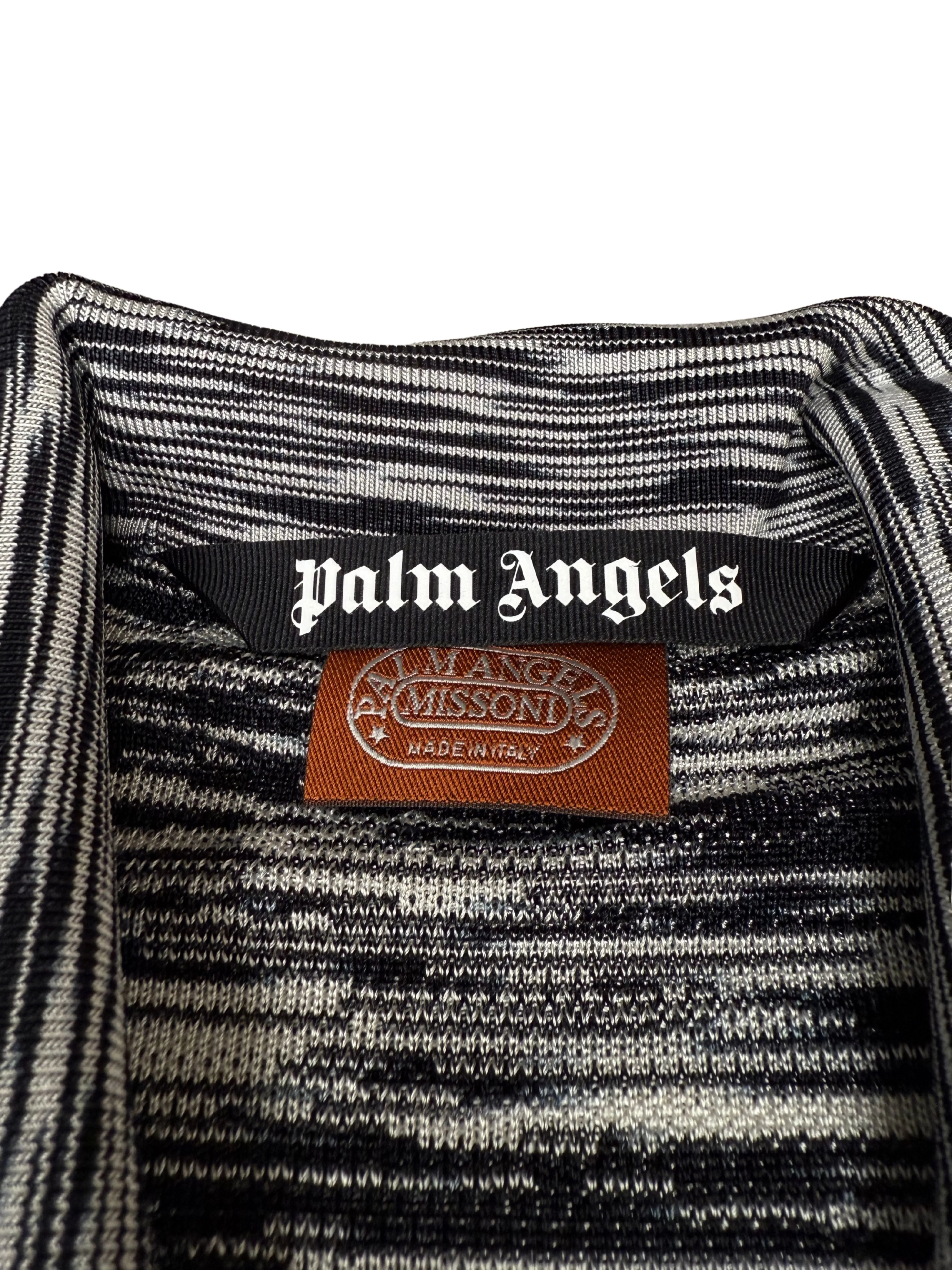 Palm Angels x Missioni Track Jacket - Black / White