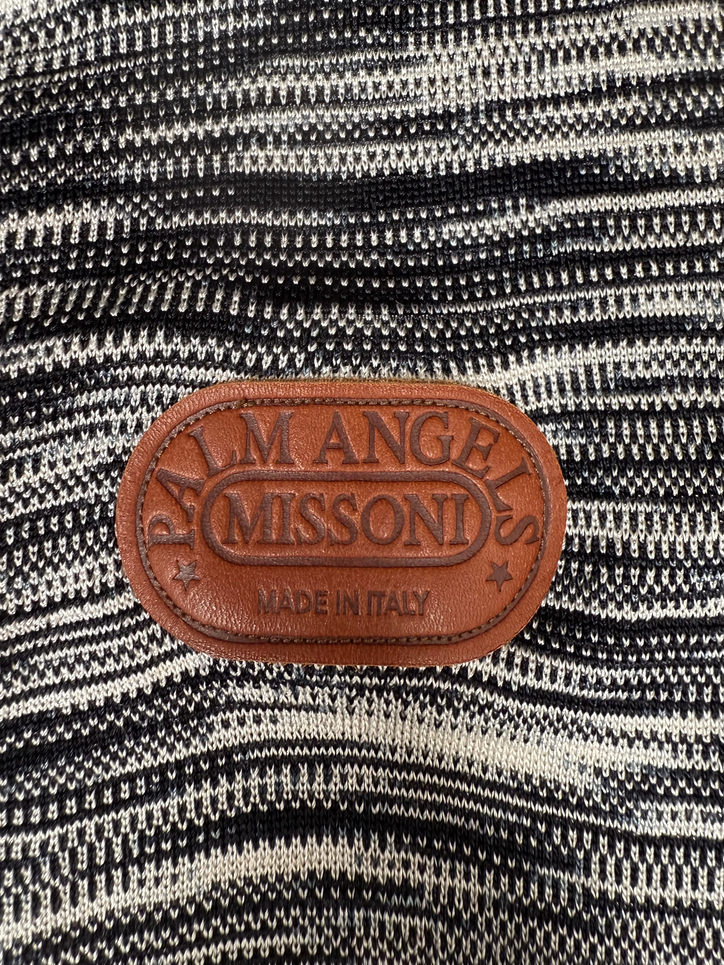Palm Angels x Missioni Track Jacket - Black / White