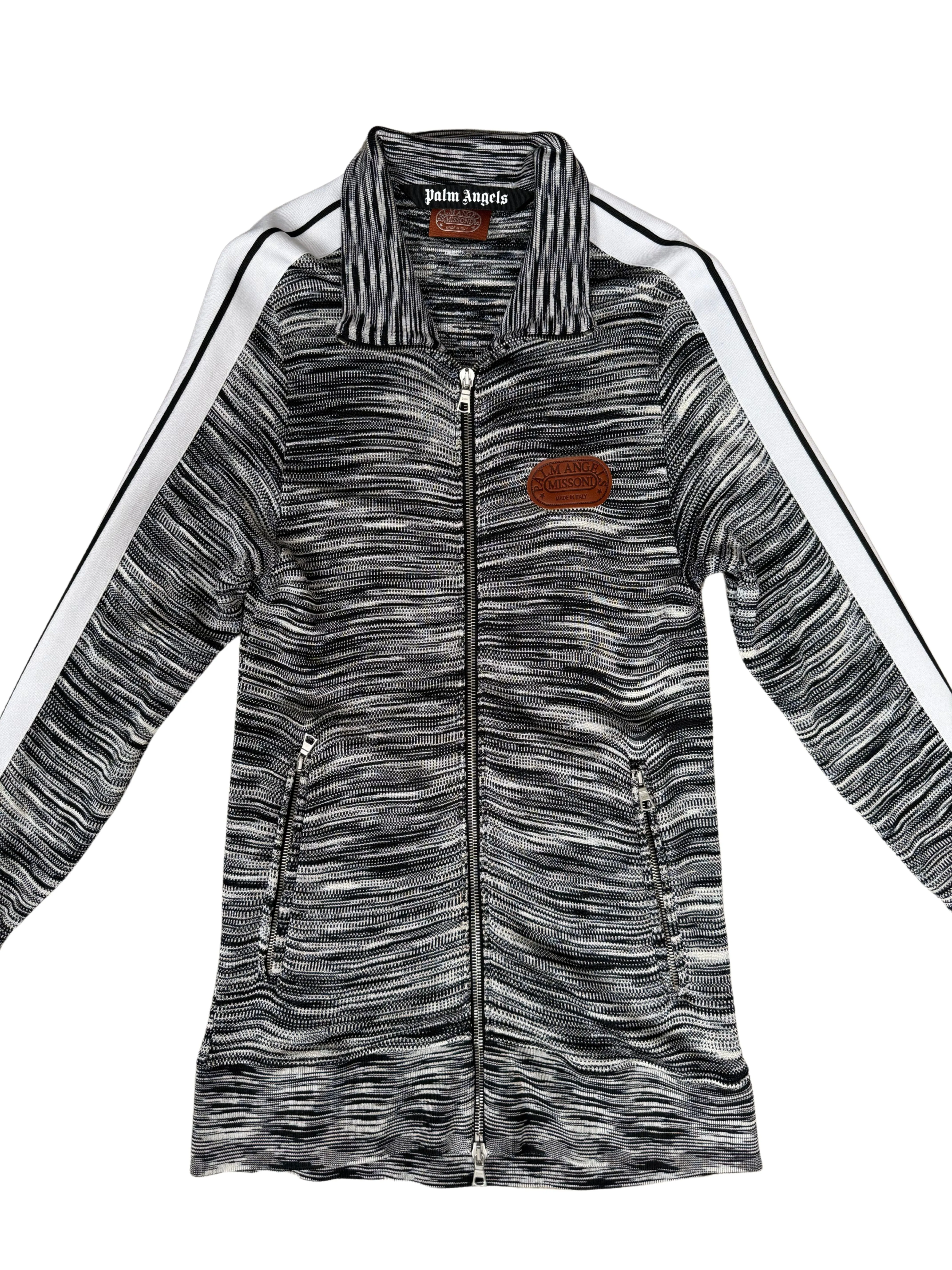 Palm Angels x Missioni Track Jacket - Black / White