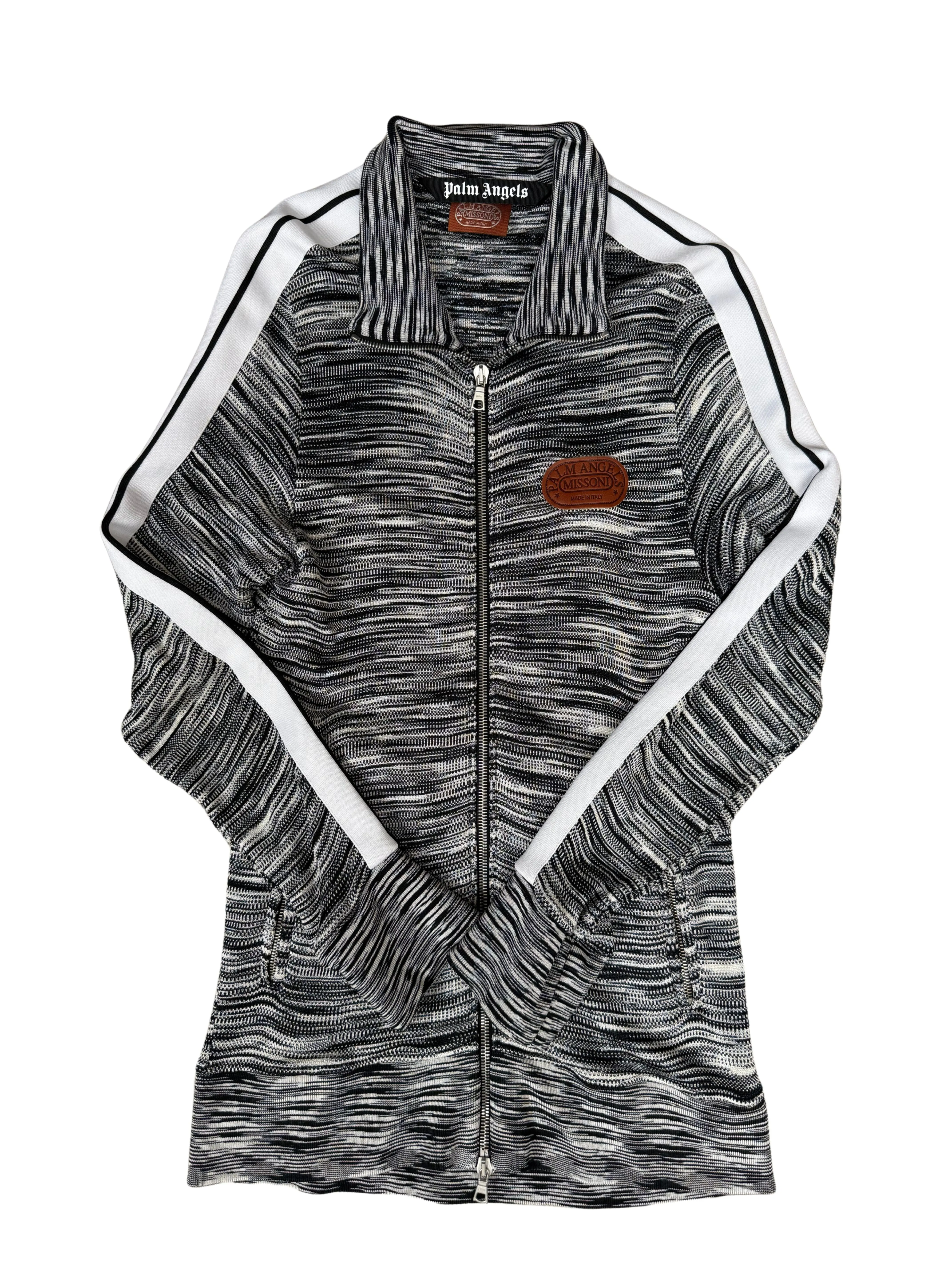 Palm Angels x Missioni Track Jacket - Black / White
