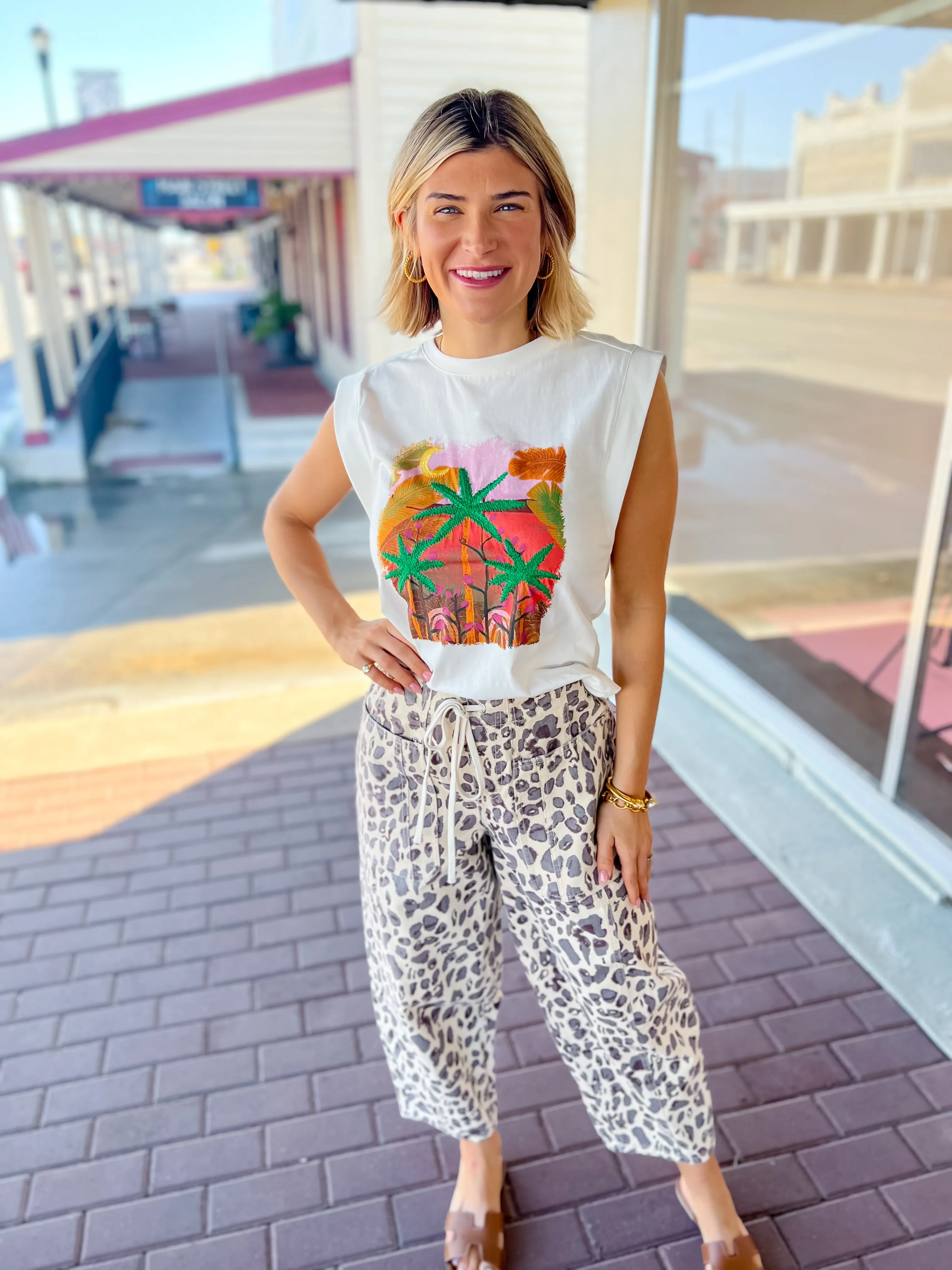 Palm Kissed Top
