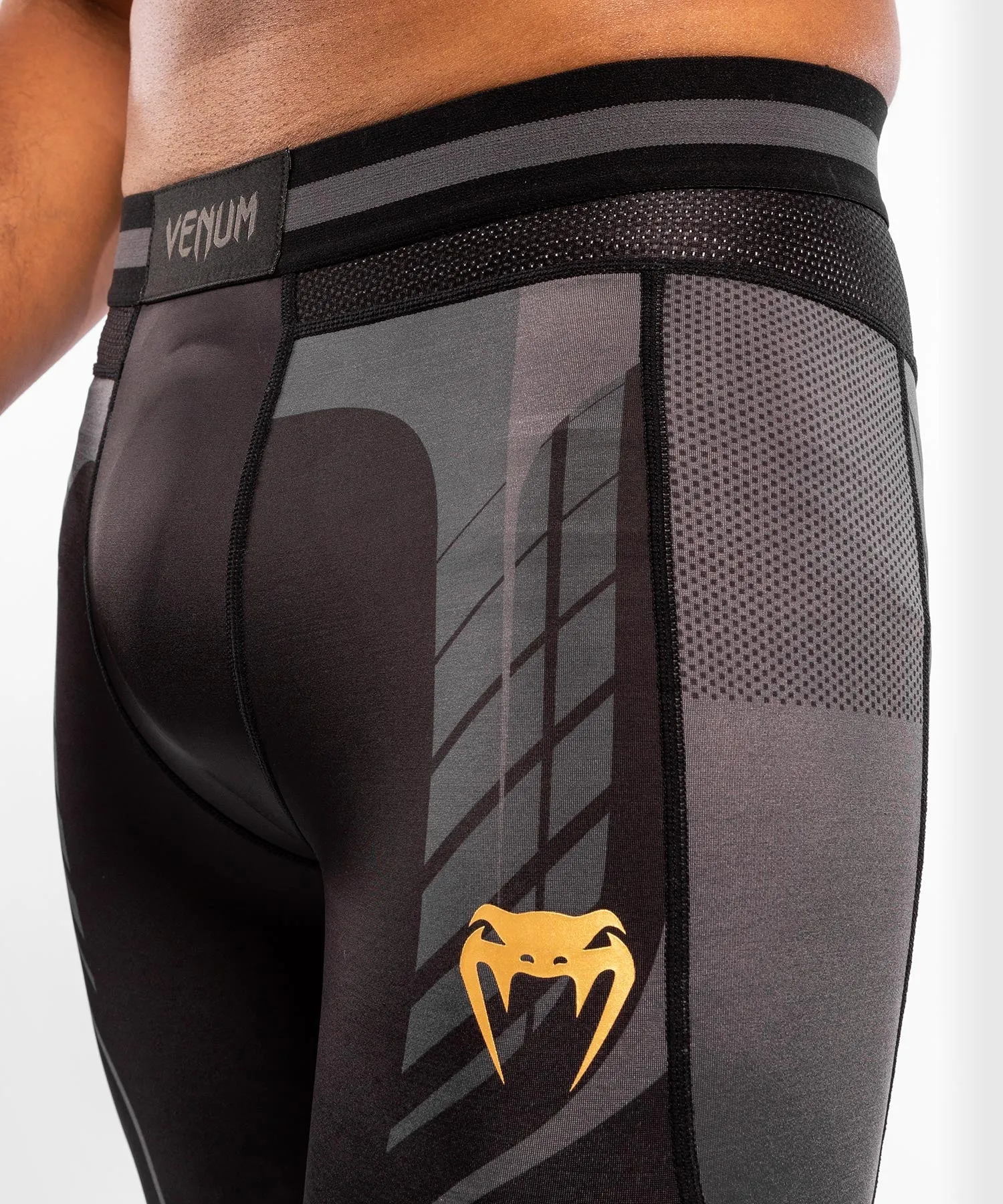 Pantalon de Compression Venum Athletics – Noir/Or