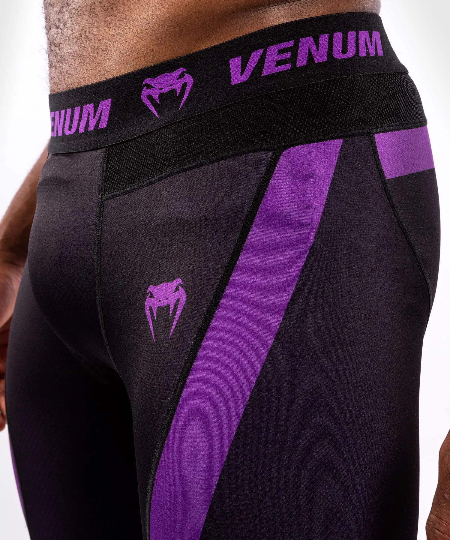 Pantalon de Compression Venum NoGi 3.0 - Noir/Violet