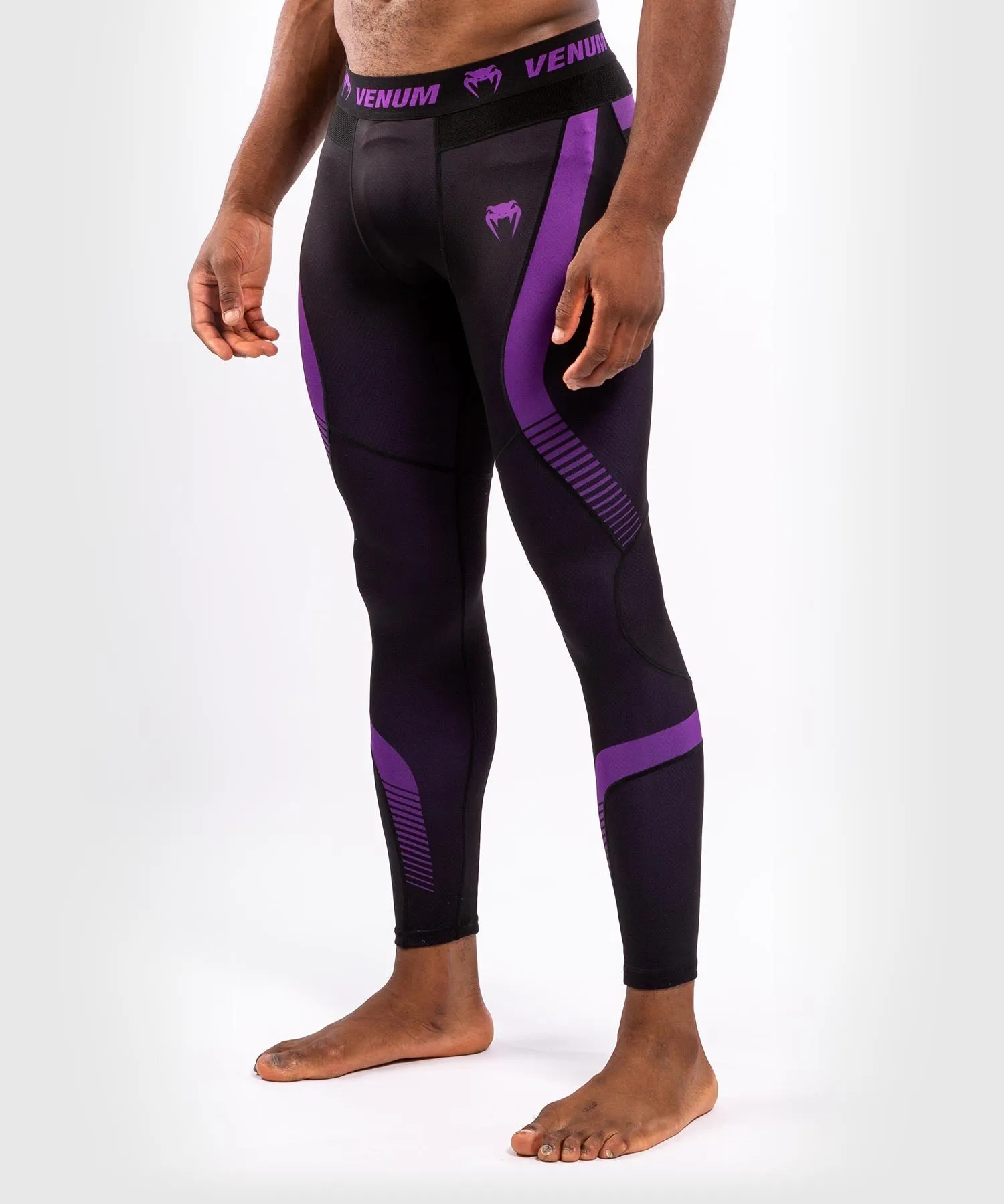 Pantalon de Compression Venum NoGi 3.0 - Noir/Violet