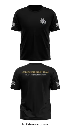 PCSD CST/PNVOTF Store 1 Core Men's SS Performance Tee - C3ym8F