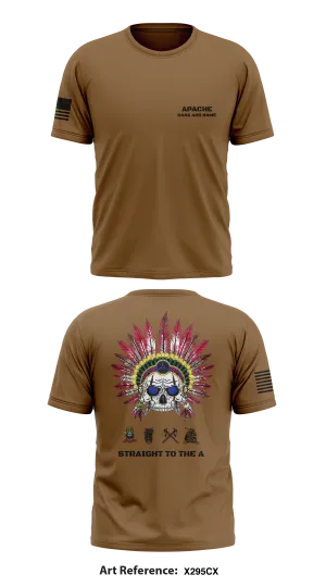 PERSONAL Apache, 1/3D CR  Core Men's SS Performance Tee - X295Cx