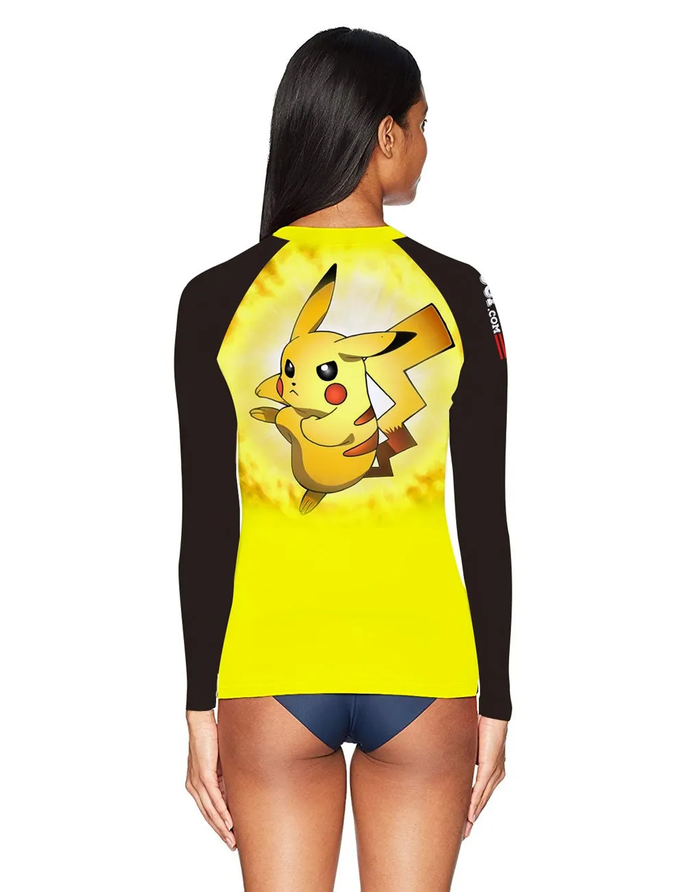 Pikachu Women's BJJ Rash Guard Compression Shirts