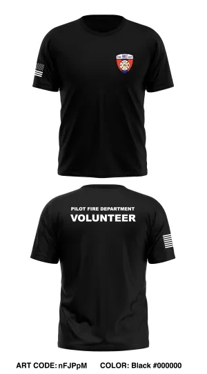 pilot fire department  Store 1 Core Men's SS Performance Tee - nFJPpM