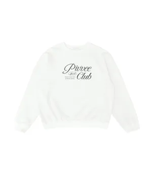 PIV'VEE Sports Club Sweatshirt - Cloud White