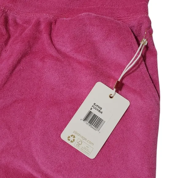 PJ Salvage Pajama Shorts Small Fuschia Pink Pull On Pockets Loungewear NWT 💕