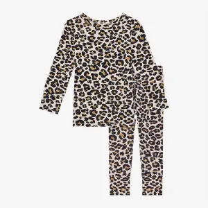 Posh Peanut Lana Leopard Tan-L/S Basic Loungewear