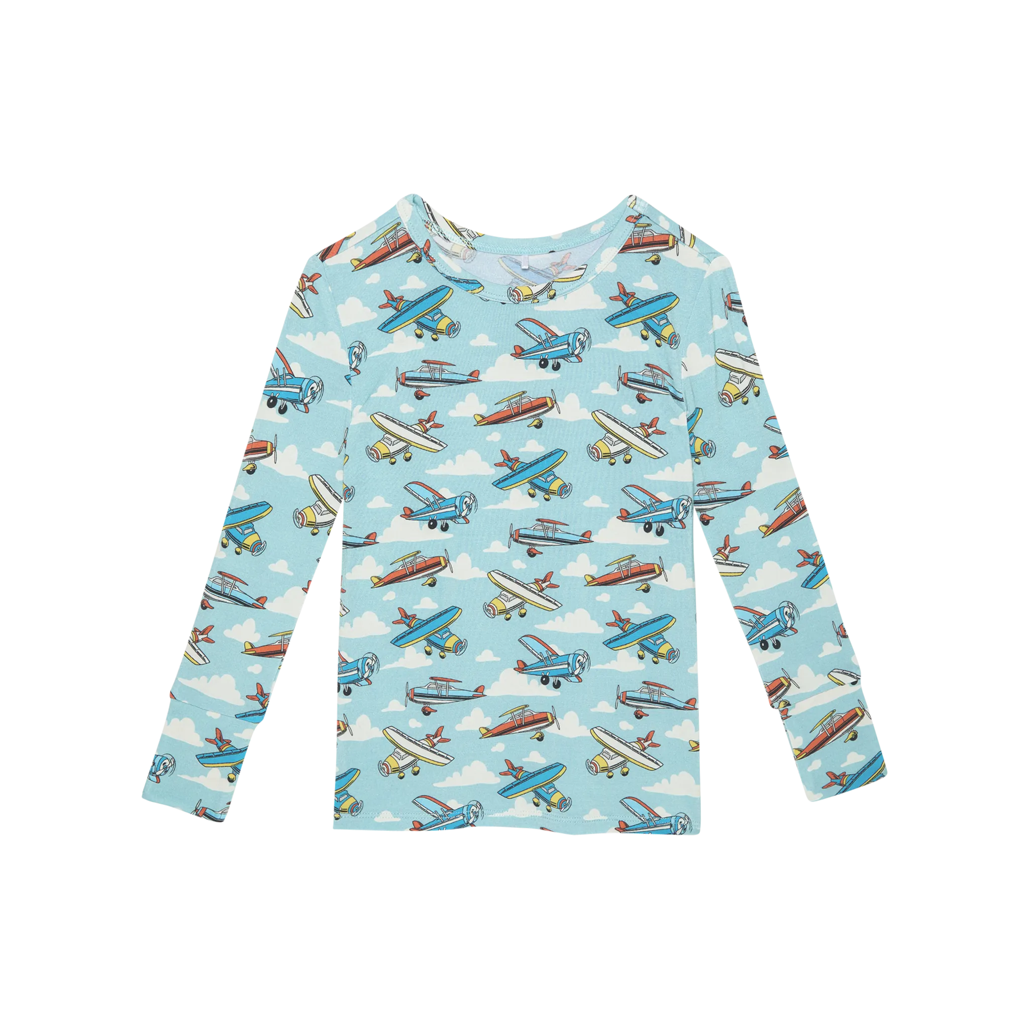 Posh Peanut Posh Planes Classic Pajama Set