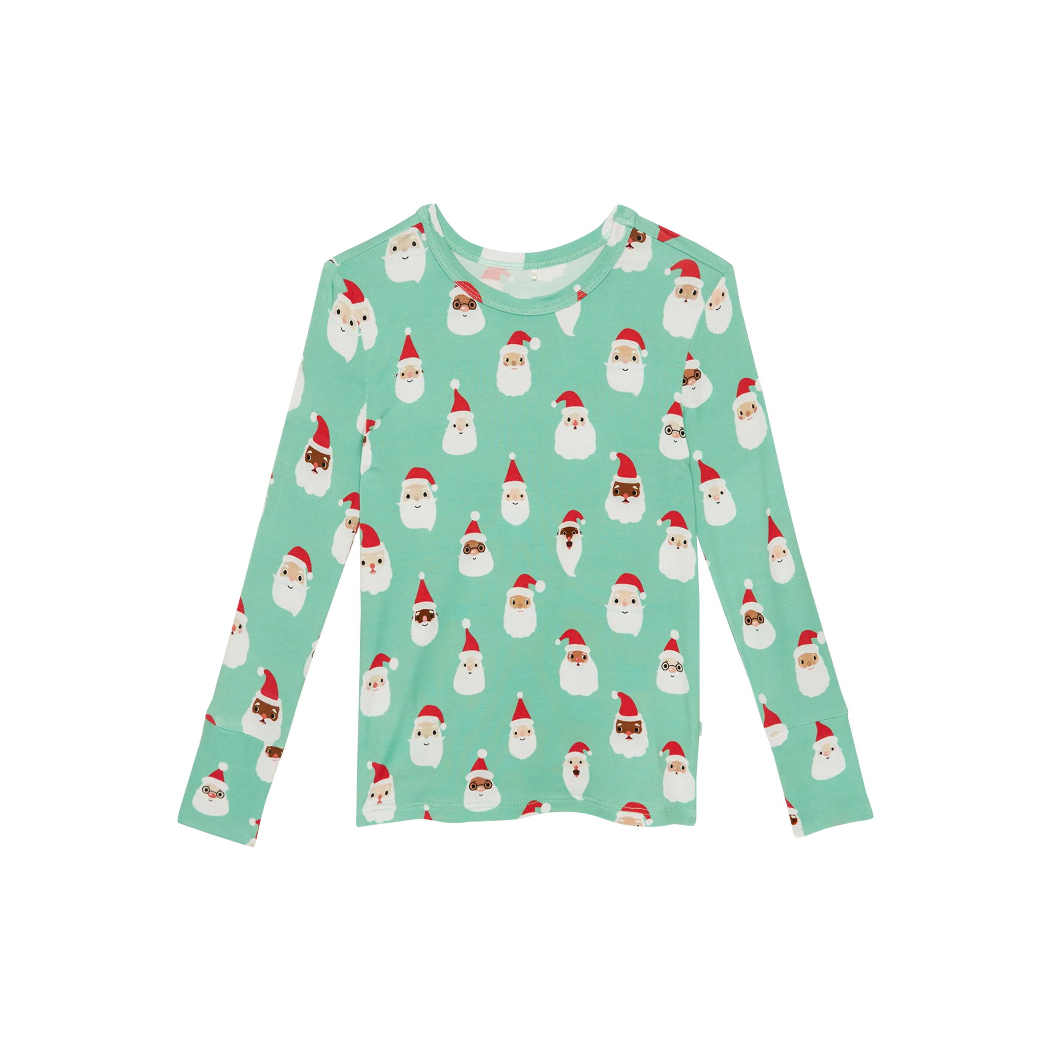 Posh Peanut Santa Medley L/S Basic Loungewear