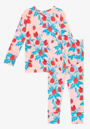 Posh Peanut Strawberry L/S Basic Loungewear
