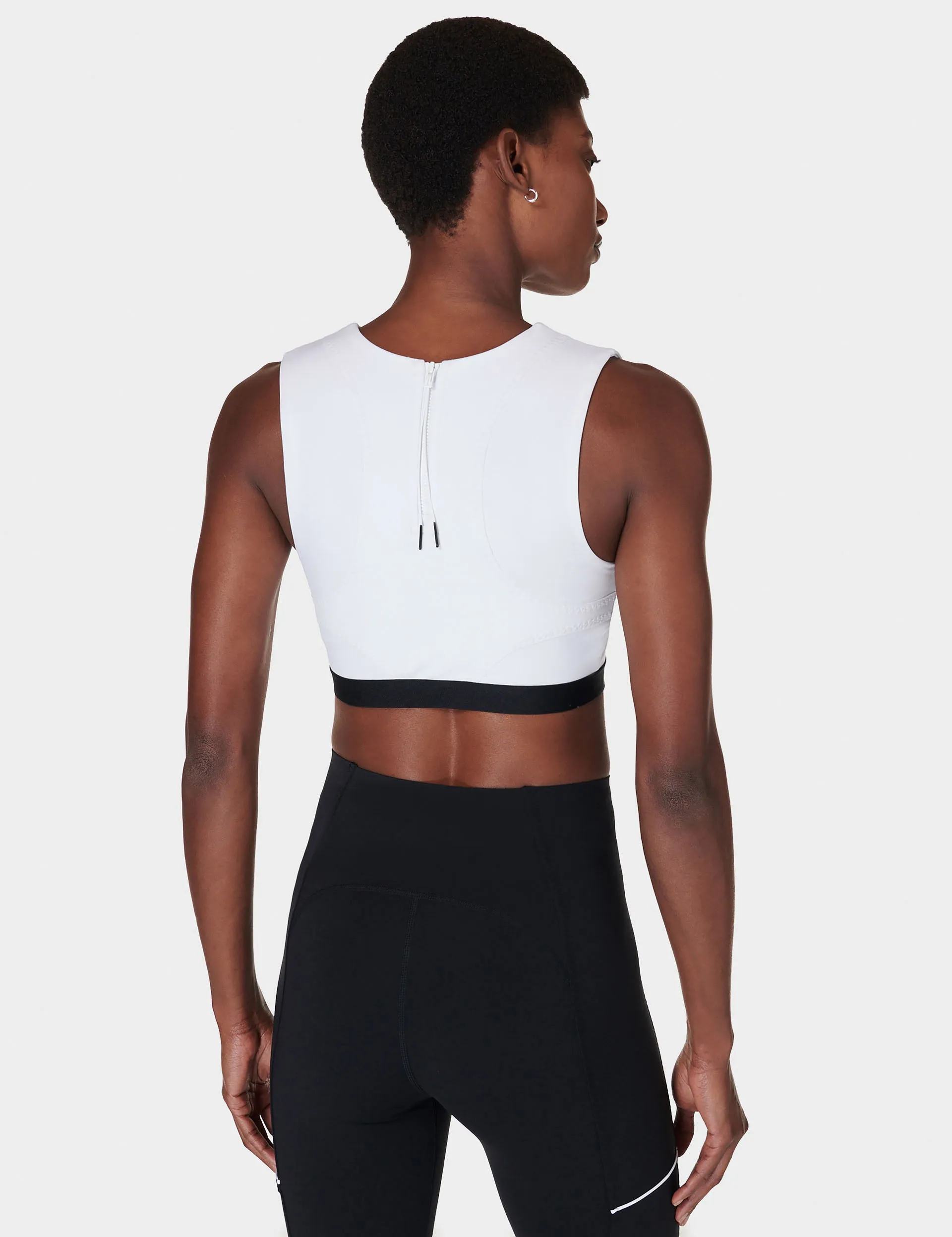 Power Advantage Bra Top - White