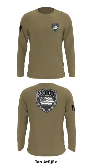 PRESTON POLICE DEPARTMENT Store 1 Core Men's LS Performance Tee - AtRJEx