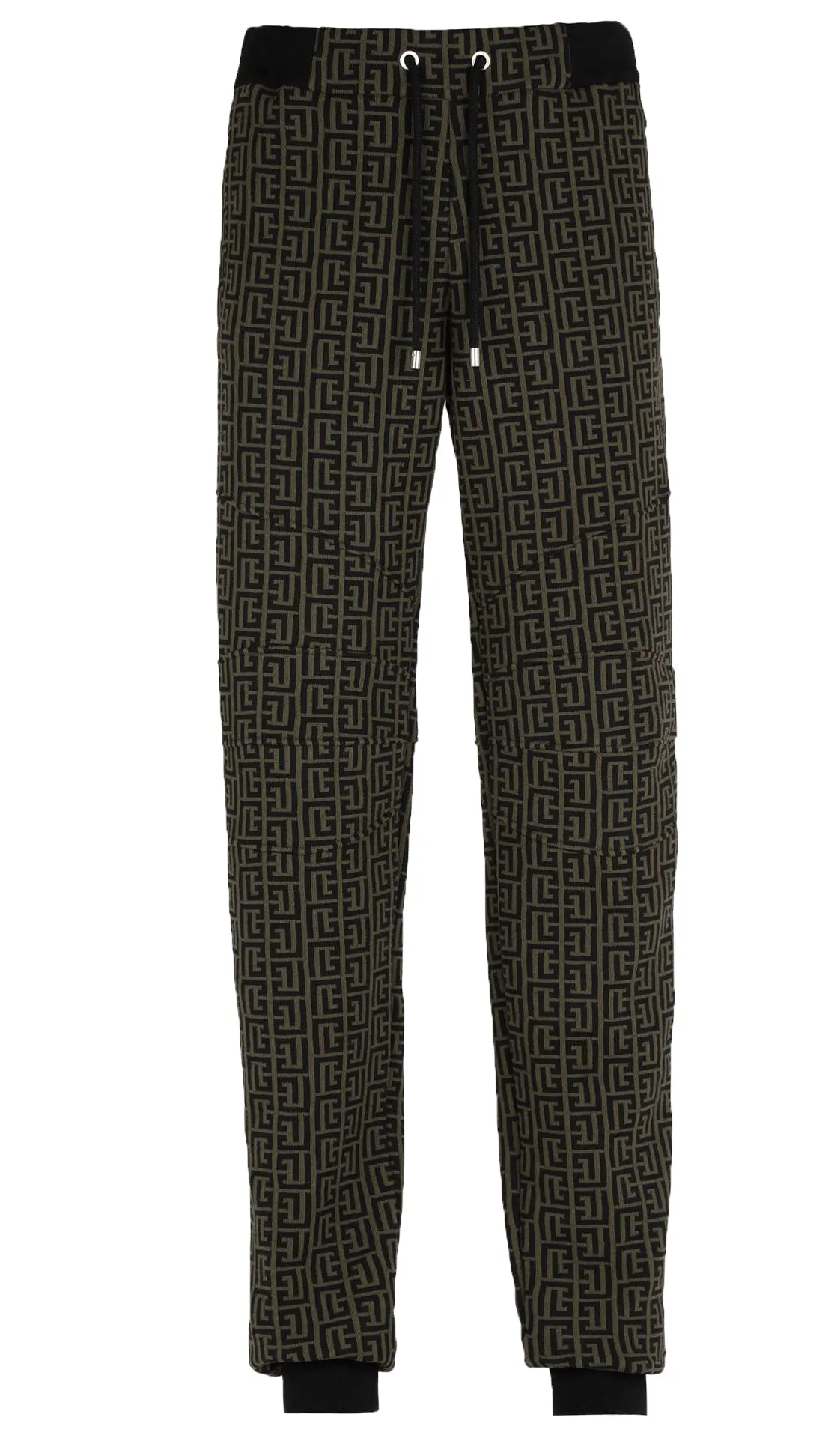 Printed Ribbed Bottoms - Green