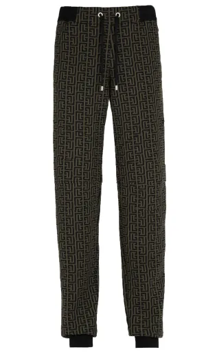 Printed Ribbed Bottoms - Green