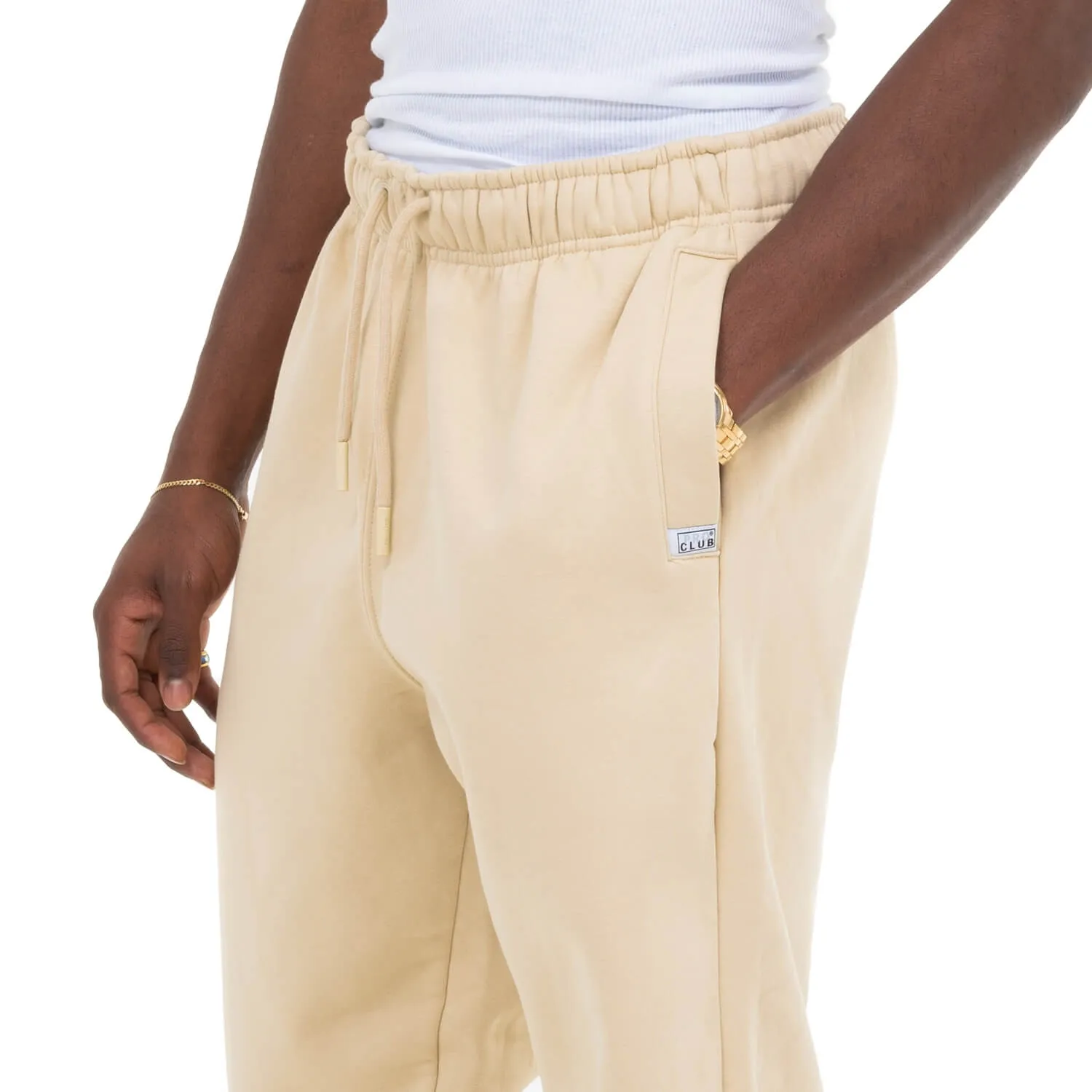Pro Club Men's Heavyweight Basic Sweat Pants - Oyster White