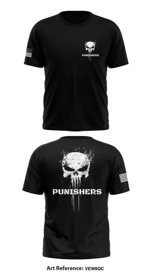 Punishers Store 2 Core Men's SS Performance Tee - VeW8Qc