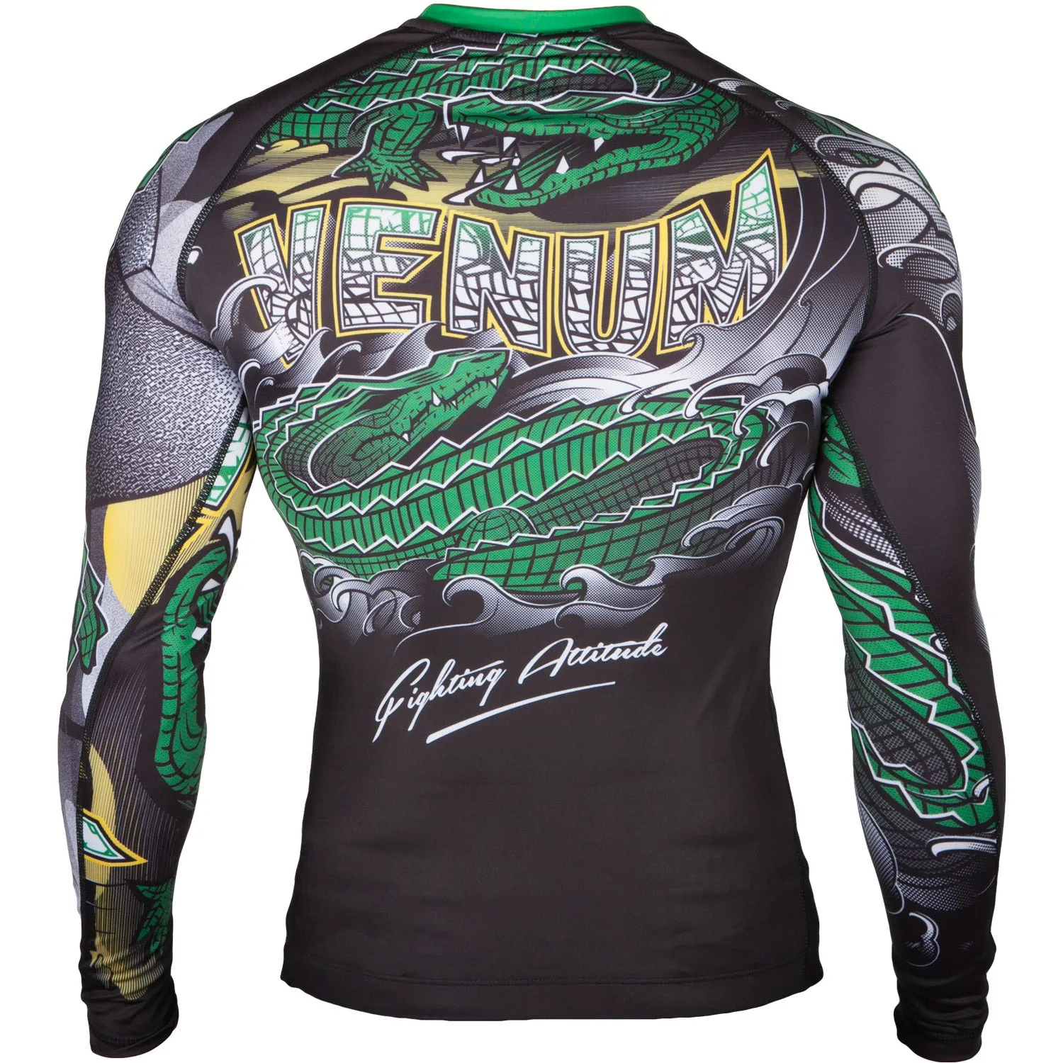 Rashguard Venum Crocodile - Manches longues