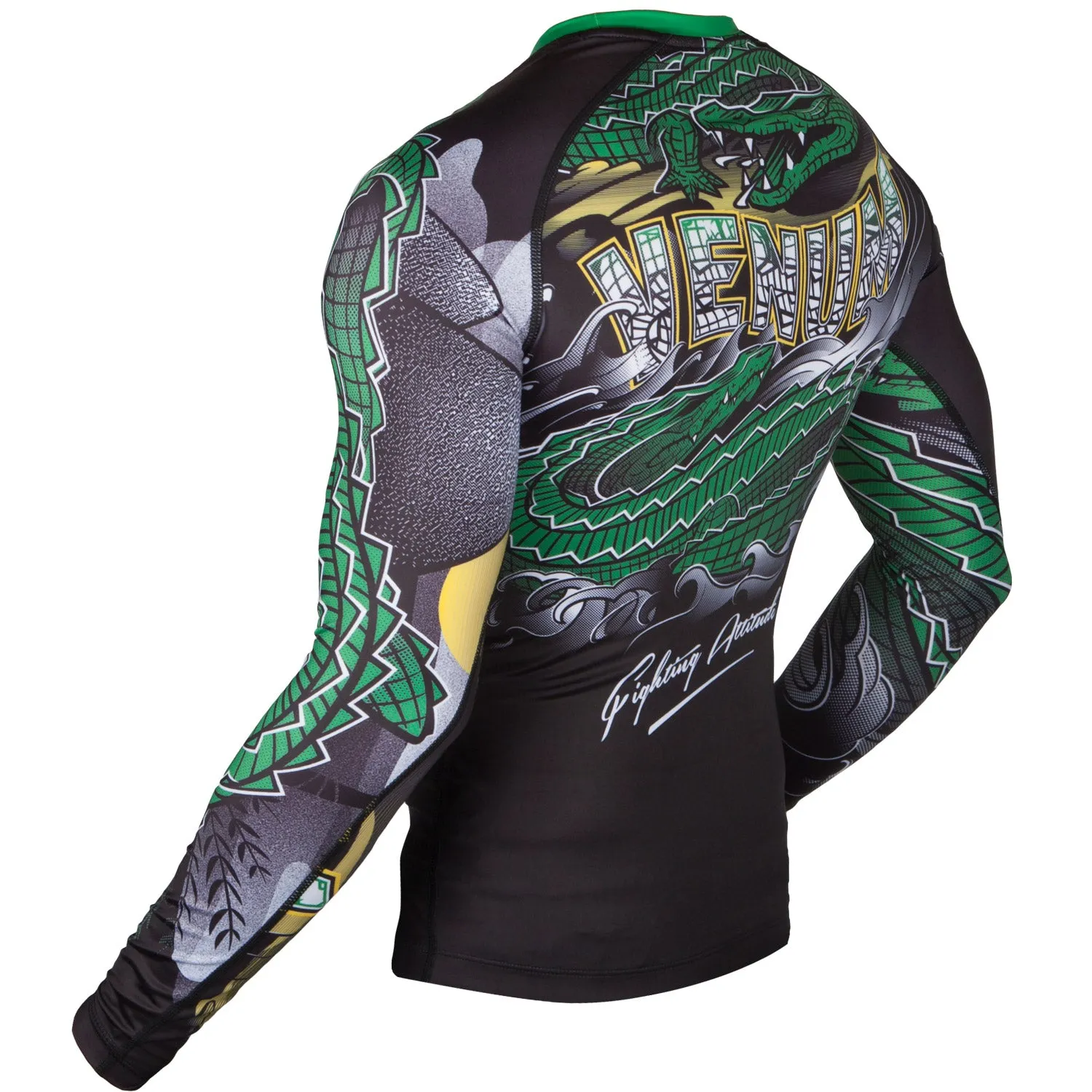 Rashguard Venum Crocodile - Manches longues