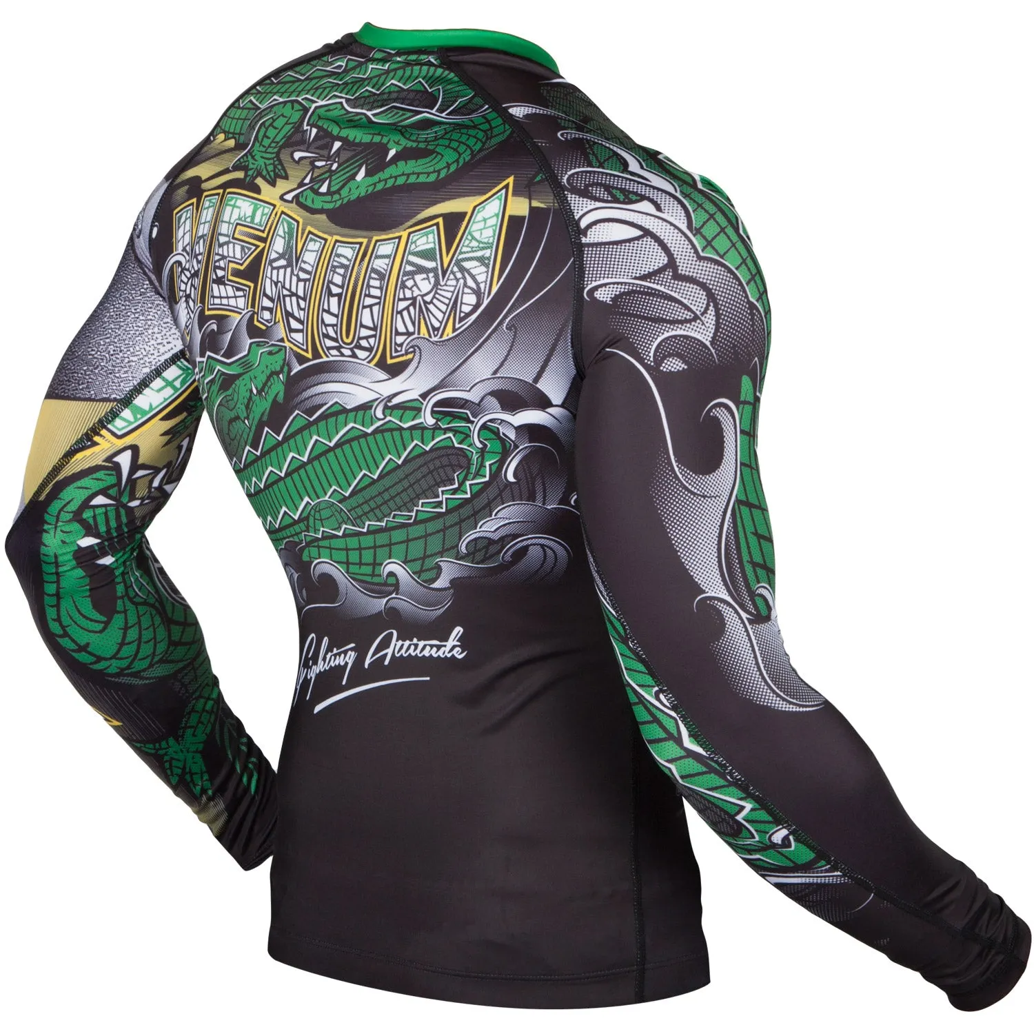 Rashguard Venum Crocodile - Manches longues