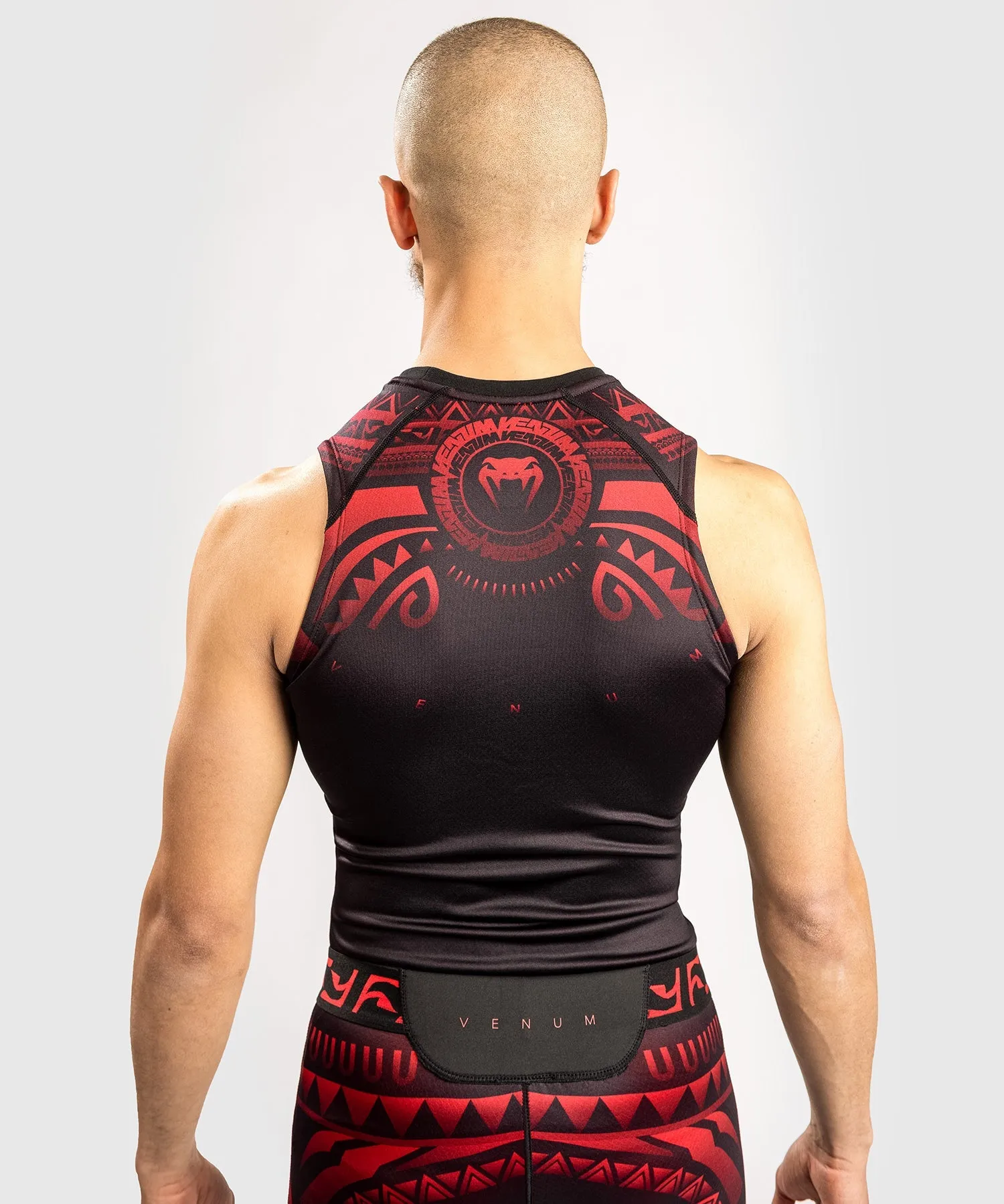Rashguard Venum Nakahi - Sans Manche - Noir/Rouge