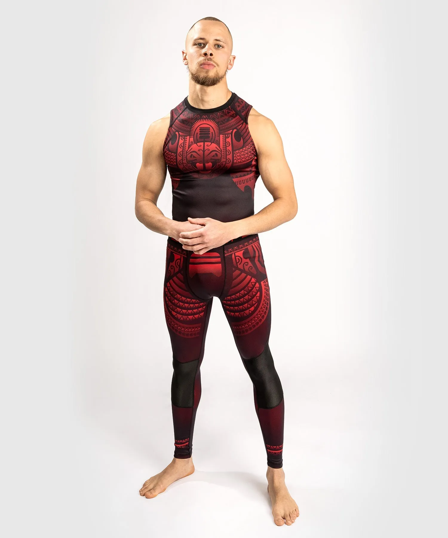 Rashguard Venum Nakahi - Sans Manche - Noir/Rouge