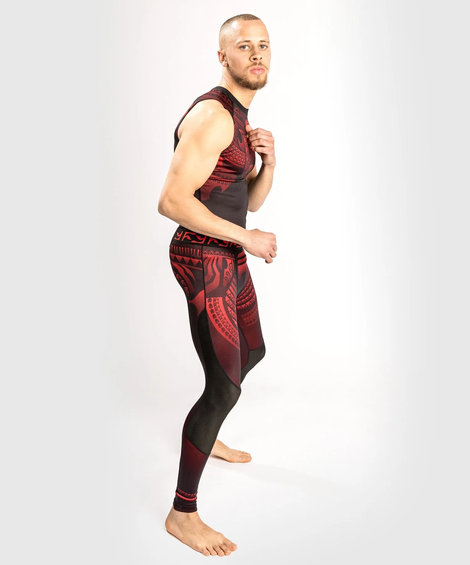 Rashguard Venum Nakahi - Sans Manche - Noir/Rouge