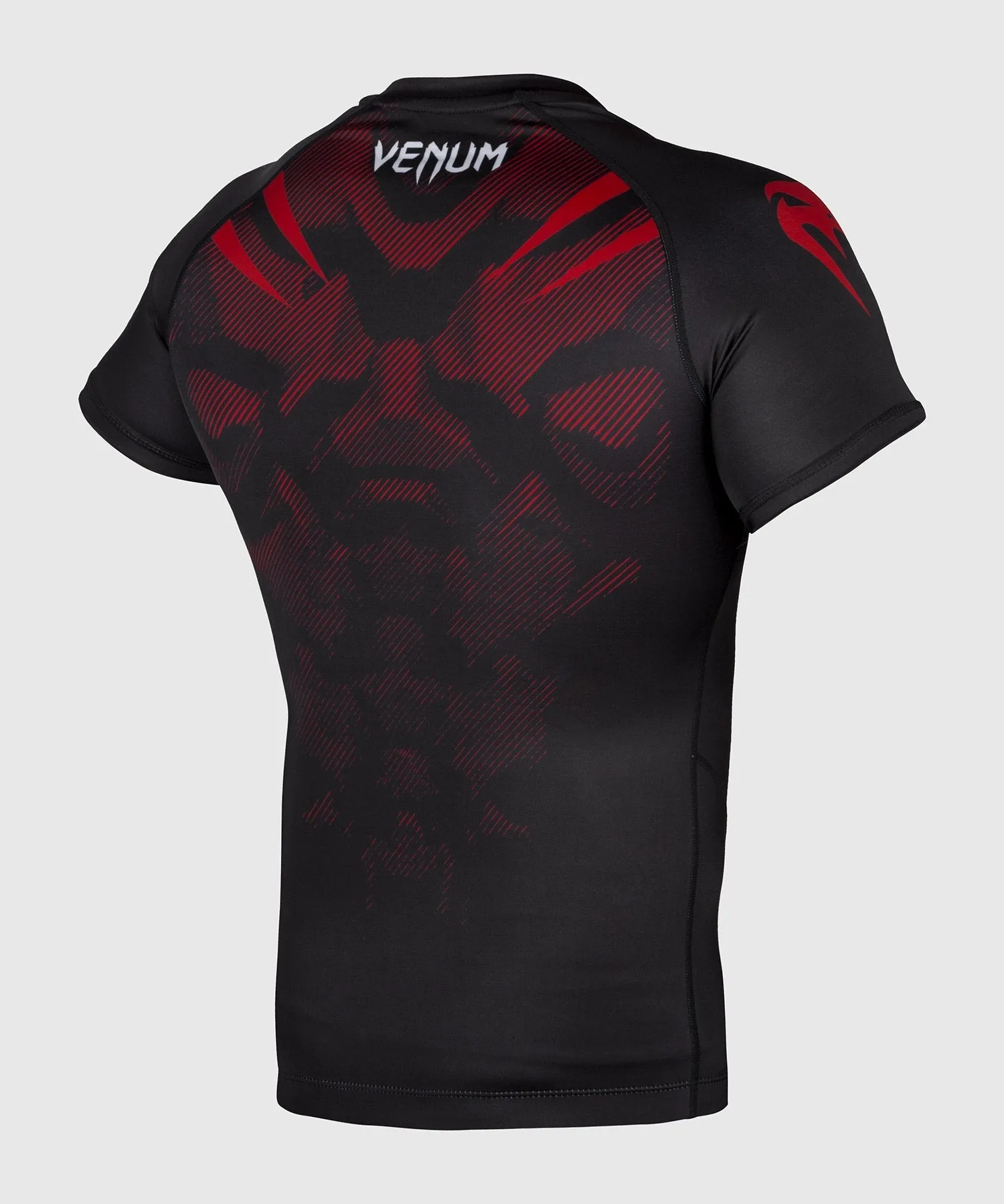 Rashguard Venum NoGi 2.0 - Manches courtes Approuvé IBJJF - Noir