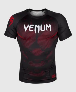 Rashguard Venum NoGi 2.0 - Manches courtes Approuvé IBJJF - Noir