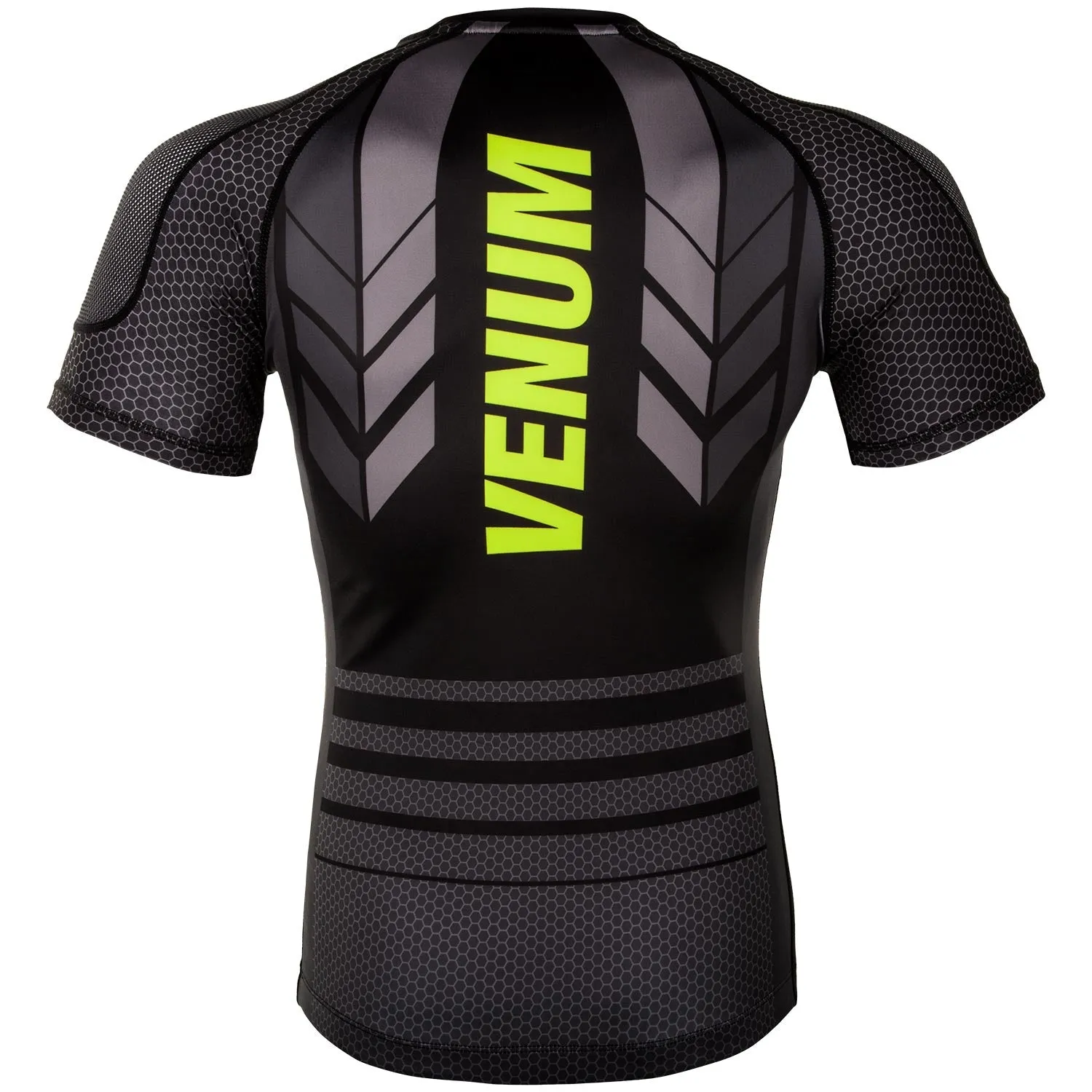 Rashguard Venum Technical 2.0 - Manches courtes - Noir/Jaune