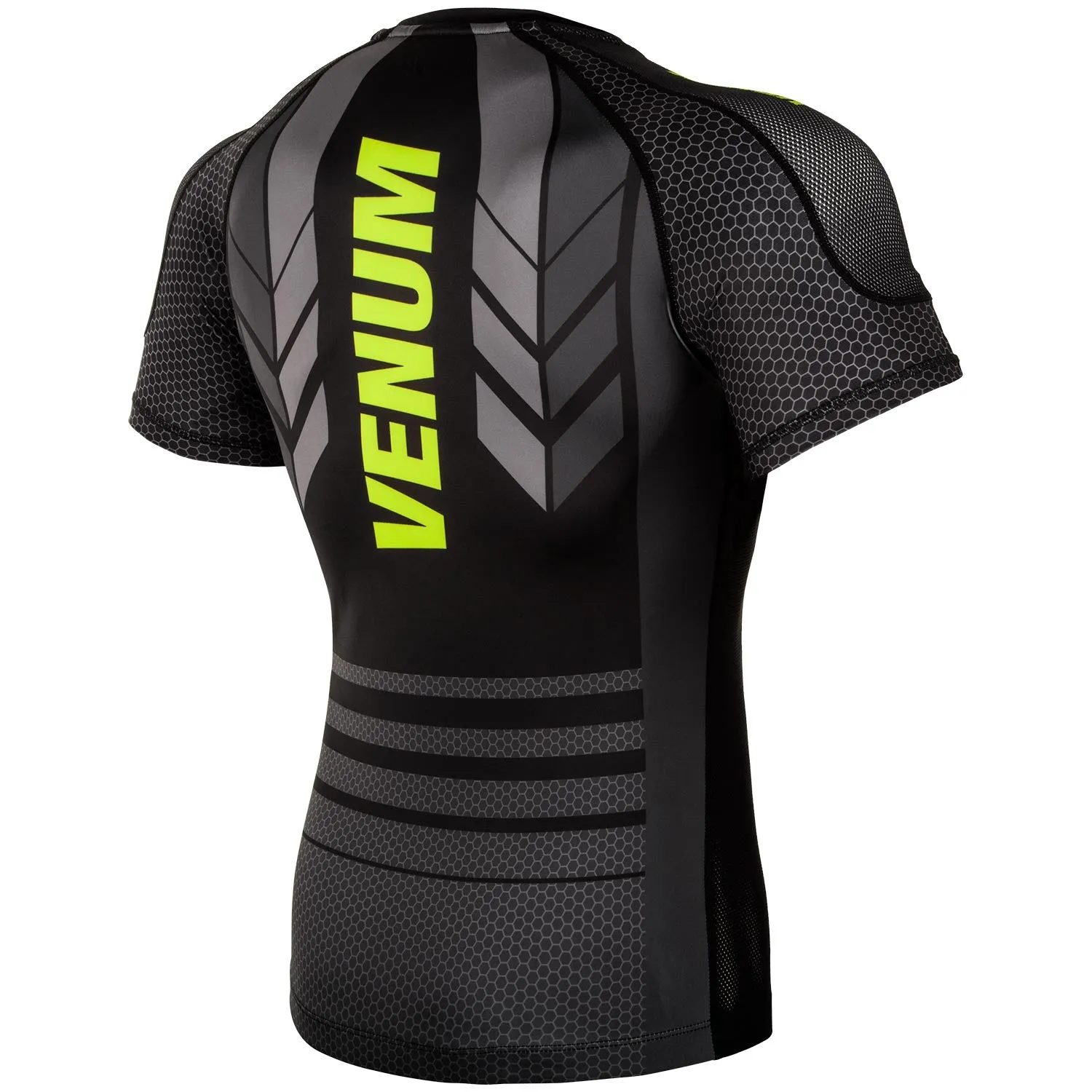 Rashguard Venum Technical 2.0 - Manches courtes - Noir/Jaune