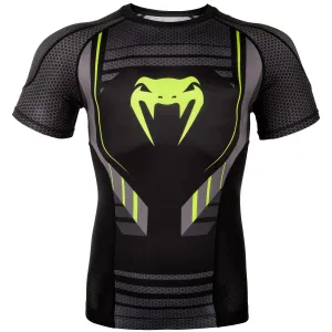 Rashguard Venum Technical 2.0 - Manches courtes - Noir/Jaune